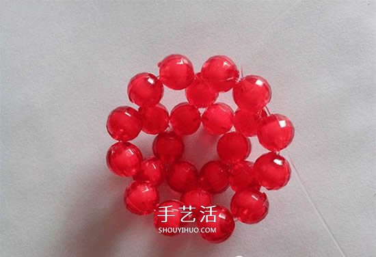 情人節(jié)串珠玫瑰花DIY 用串珠做紅玫瑰的方法 -  itrip.net.cn