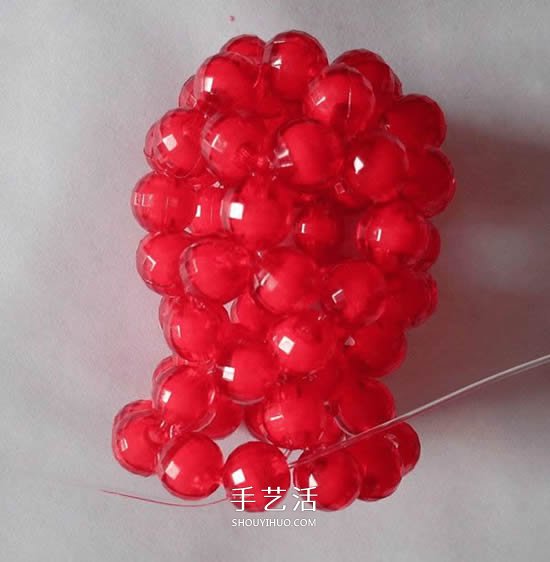 情人節(jié)串珠玫瑰花DIY 用串珠做紅玫瑰的方法 -  itrip.net.cn