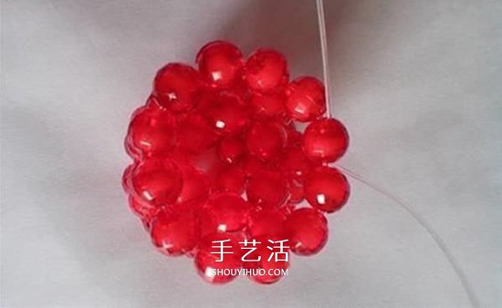 情人節(jié)串珠玫瑰花DIY 用串珠做紅玫瑰的方法 -  itrip.net.cn
