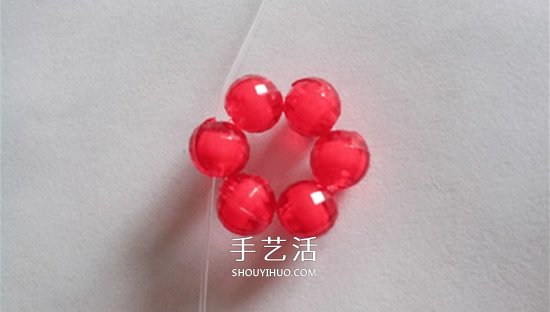 情人節(jié)串珠玫瑰花DIY 用串珠做紅玫瑰的方法 -  itrip.net.cn