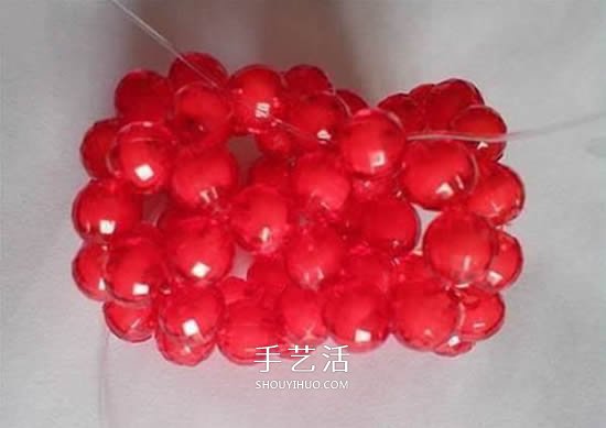 情人節(jié)串珠玫瑰花DIY 用串珠做紅玫瑰的方法 -  itrip.net.cn