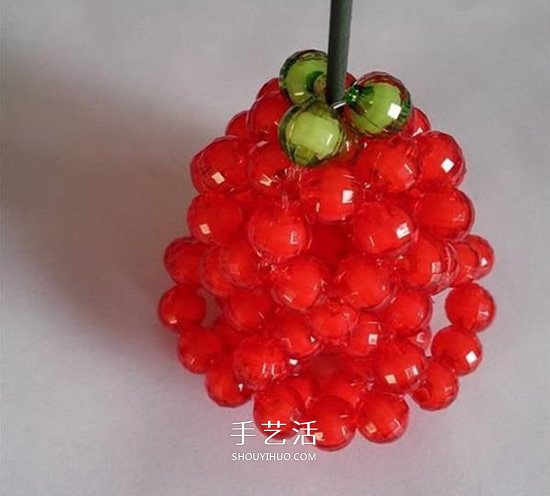 情人節(jié)串珠玫瑰花DIY 用串珠做紅玫瑰的方法 -  itrip.net.cn
