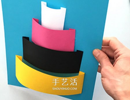 超好看的生日賀卡DIY 立體生日蛋糕賀卡做法 -  itrip.net.cn
