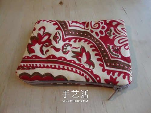 雙層拉鏈布包的做法 自制布藝?yán)湴麯IY圖解 -  itrip.net.cn