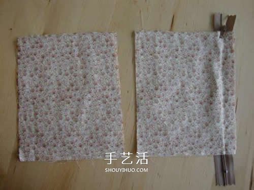 雙層拉鏈布包的做法 自制布藝?yán)湴麯IY圖解 -  itrip.net.cn