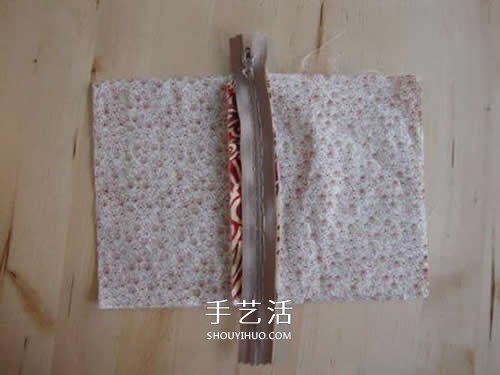 雙層拉鏈布包的做法 自制布藝?yán)湴麯IY圖解 -  itrip.net.cn