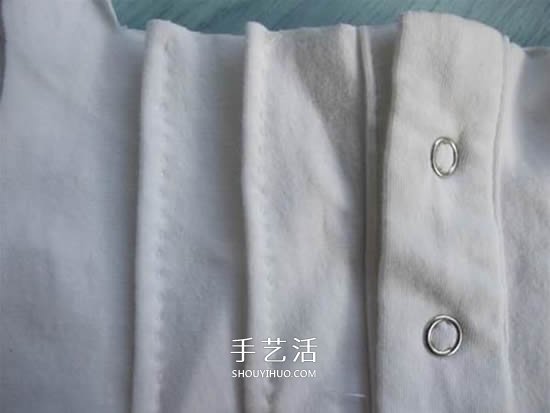 舊衣改造：男款T恤改造兒童坎肩背心套裝 -  itrip.net.cn