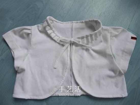 舊衣改造：男款T恤改造兒童坎肩背心套裝 -  itrip.net.cn