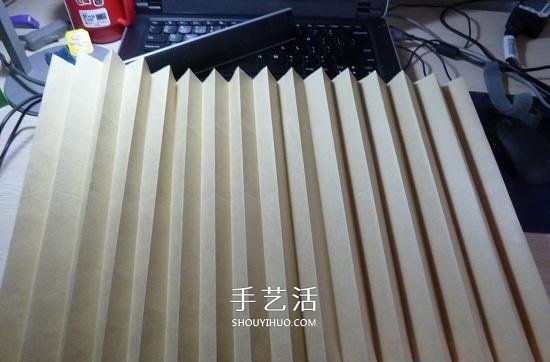 創(chuàng)意紙燈罩的折紙方法 漂亮燈罩的折法圖解 -  itrip.net.cn
