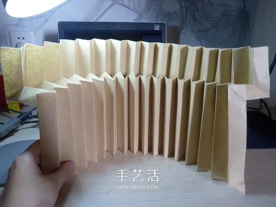 創(chuàng)意紙燈罩的折紙方法 漂亮燈罩的折法圖解 -  itrip.net.cn
