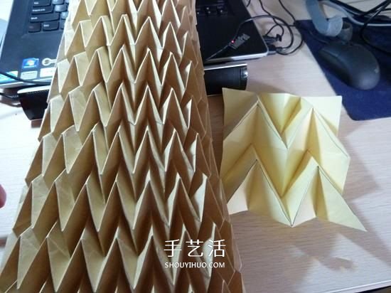 創(chuàng)意紙燈罩的折紙方法 漂亮燈罩的折法圖解 -  itrip.net.cn