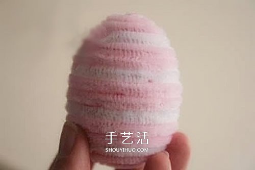 奇趣蛋塑料蛋殼廢物利用 手工制作復(fù)活節(jié)彩蛋 -  itrip.net.cn