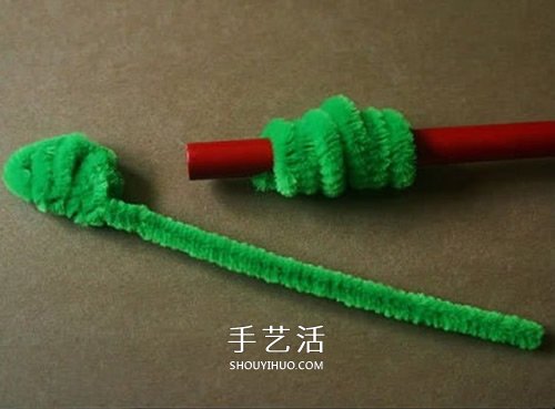 幼兒園手工制作變色龍 扭扭棒做變色龍的方法 -  itrip.net.cn