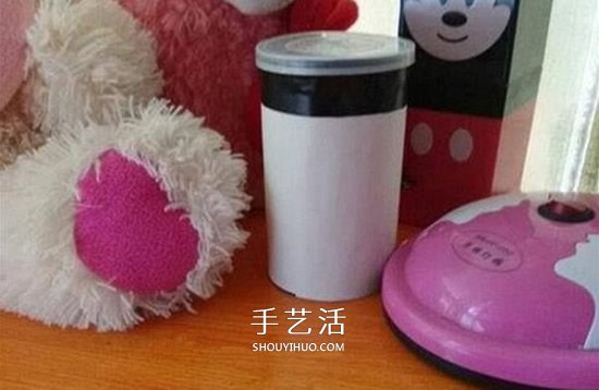 薯片桶廢物利用DIY 手工制作簡易存錢罐圖解 -  itrip.net.cn