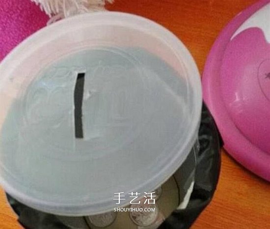 薯片桶廢物利用DIY 手工制作簡易存錢罐圖解 -  itrip.net.cn