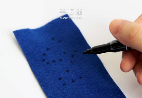 最愛美麗的星空！手工布藝星空腕帶的做法 -  itrip.net.cn