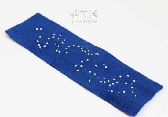 最愛美麗的星空！手工布藝星空腕帶的做法 -  itrip.net.cn