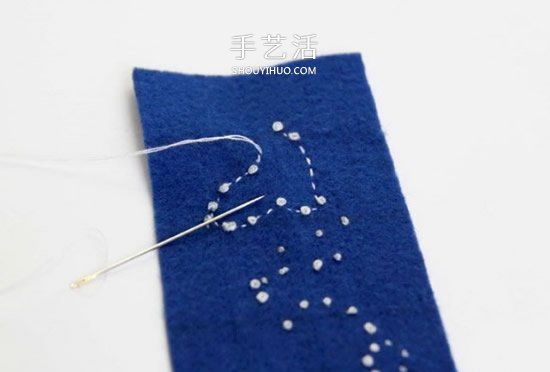 最愛美麗的星空！手工布藝星空腕帶的做法 -  itrip.net.cn