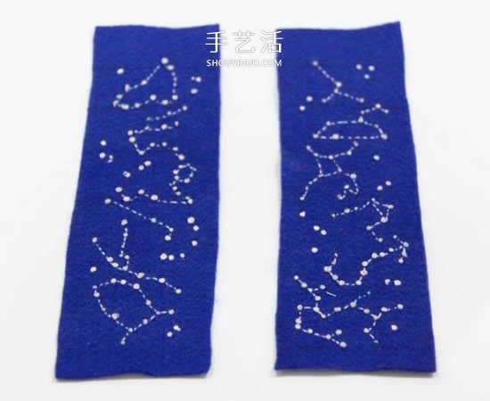 最愛美麗的星空！手工布藝星空腕帶的做法 -  itrip.net.cn