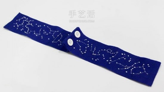 最愛美麗的星空！手工布藝星空腕帶的做法 -  itrip.net.cn