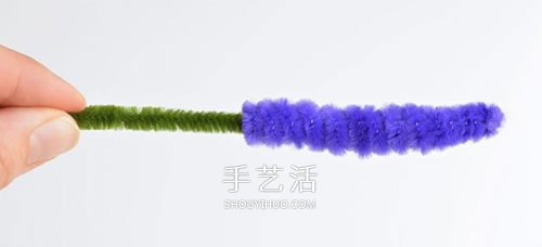 怎么用扭扭棒做薰衣草 非常簡單的手工小制作 -  itrip.net.cn