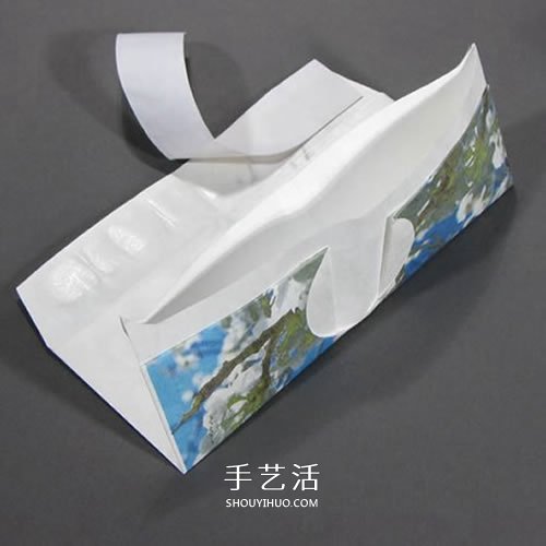 折紙皮夾錢包的教程 帶卡包功能紙錢包的折法 -  itrip.net.cn
