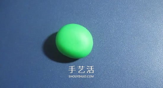 做一只可愛的豆糕蛙 橡皮泥制作小青蛙圖解 -  itrip.net.cn