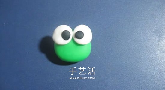 做一只可愛的豆糕蛙 橡皮泥制作小青蛙圖解 -  itrip.net.cn
