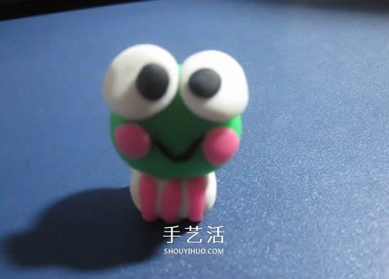 做一只可愛的豆糕蛙 橡皮泥制作小青蛙圖解 -  itrip.net.cn