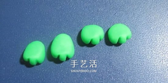 做一只可愛的豆糕蛙 橡皮泥制作小青蛙圖解 -  itrip.net.cn
