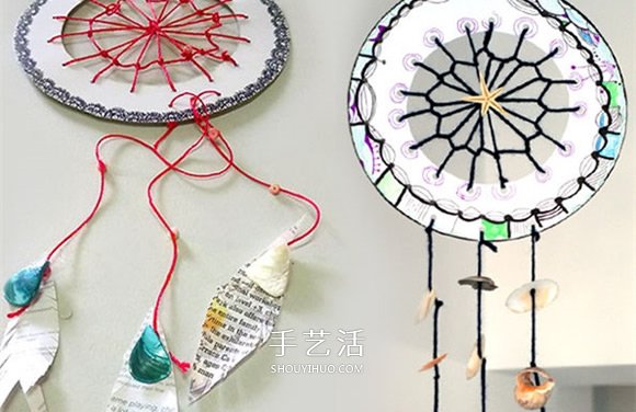 讓惡夢遠離！卡紙手工制作捕夢網(wǎng)的簡單教程 -  itrip.net.cn