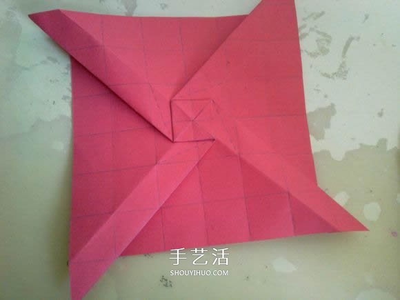 LS玫瑰花的折法圖解 手工怎么折LS玫瑰步驟 -  itrip.net.cn