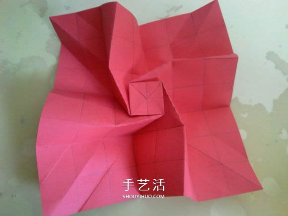 LS玫瑰花的折法圖解 手工怎么折LS玫瑰步驟 -  itrip.net.cn