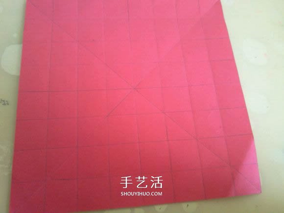 LS玫瑰花的折法圖解 手工怎么折LS玫瑰步驟 -  itrip.net.cn