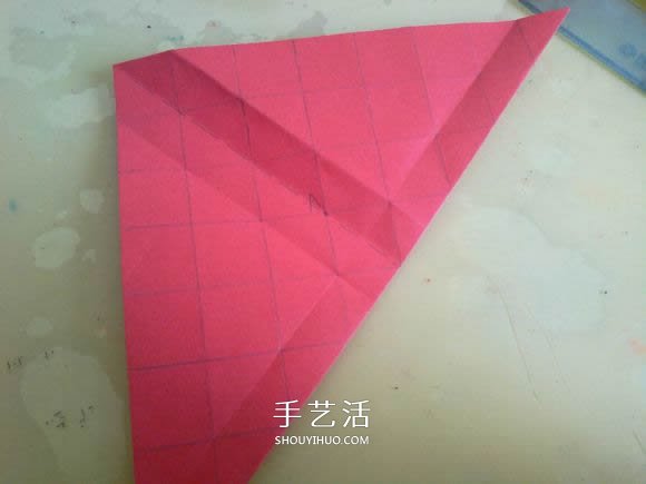LS玫瑰花的折法圖解 手工怎么折LS玫瑰步驟 -  itrip.net.cn