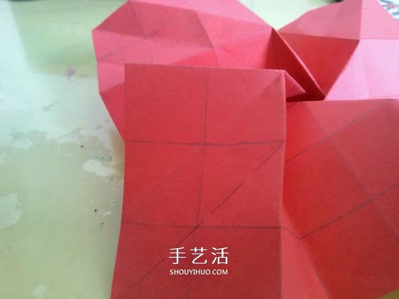 LS玫瑰花的折法圖解 手工怎么折LS玫瑰步驟 -  itrip.net.cn