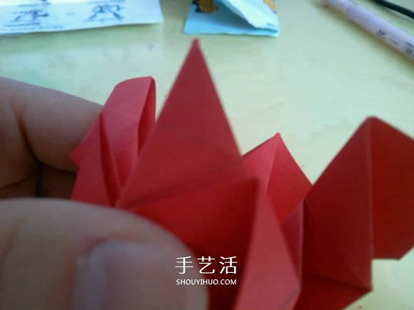 LS玫瑰花的折法圖解 手工怎么折LS玫瑰步驟 -  itrip.net.cn