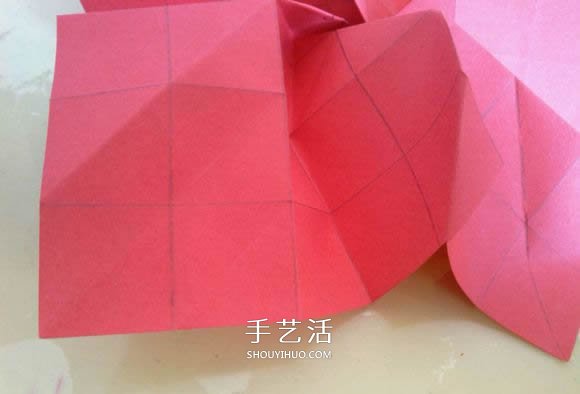 LS玫瑰花的折法圖解 手工怎么折LS玫瑰步驟 -  itrip.net.cn