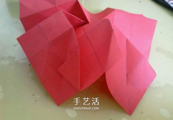 LS玫瑰花的折法圖解 手工怎么折LS玫瑰步驟 -  itrip.net.cn