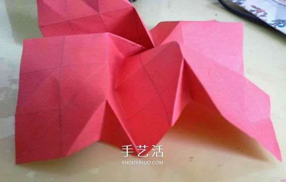 LS玫瑰花的折法圖解 手工怎么折LS玫瑰步驟 -  itrip.net.cn