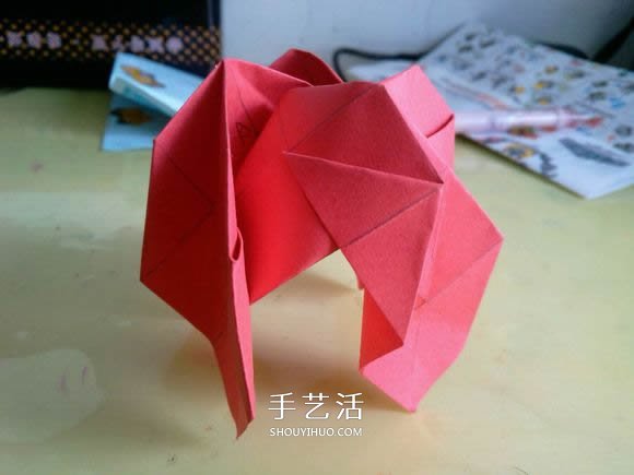 LS玫瑰花的折法圖解 手工怎么折LS玫瑰步驟 -  itrip.net.cn