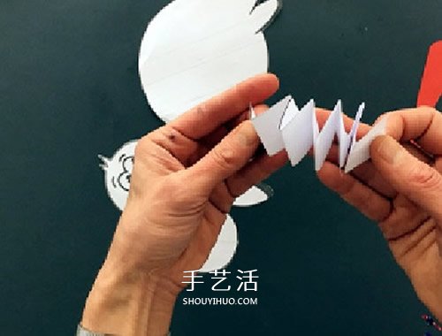 幼兒手工鴕鳥的制作方法 簡(jiǎn)單卡紙做卡通鴕鳥 -  itrip.net.cn