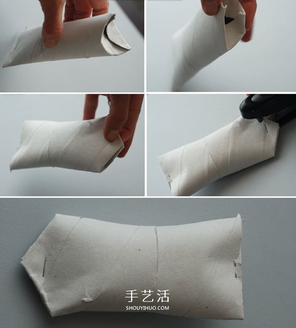 幼兒手工制作美人魚 衛(wèi)生紙筒做美人魚的方法 -  itrip.net.cn
