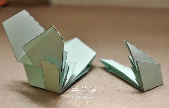 一張紙只剪一刀就剪出天鵝的折疊剪紙教程 -  itrip.net.cn