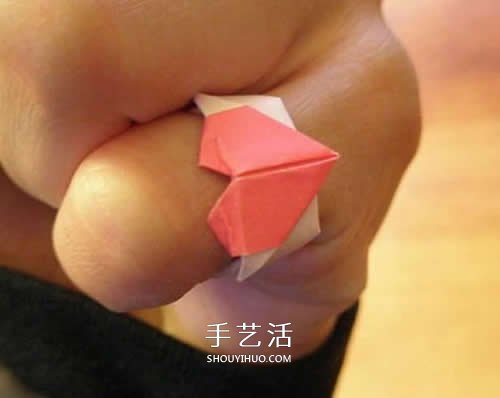 情人節(jié)心形戒指怎么折 簡(jiǎn)單易學(xué)愛心戒指折法 -  itrip.net.cn
