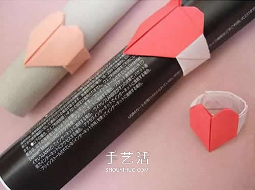 情人節(jié)心形戒指怎么折 簡(jiǎn)單易學(xué)愛心戒指折法 -  itrip.net.cn