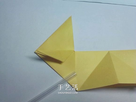 詳細(xì)的折紙圖解過程 帶你學(xué)立體兔子的折法 -  itrip.net.cn