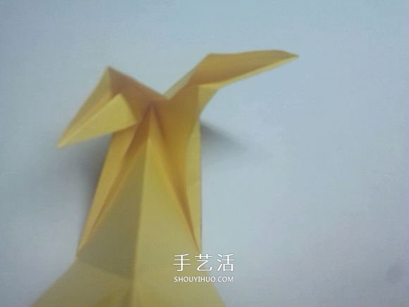 詳細(xì)的折紙圖解過程 帶你學(xué)立體兔子的折法 -  itrip.net.cn