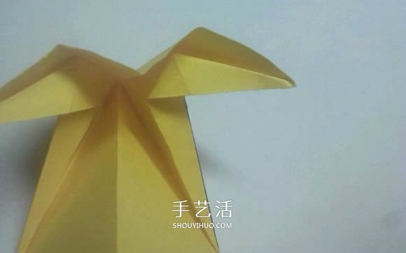 詳細(xì)的折紙圖解過程 帶你學(xué)立體兔子的折法 -  itrip.net.cn