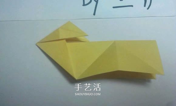 詳細(xì)的折紙圖解過程 帶你學(xué)立體兔子的折法 -  itrip.net.cn